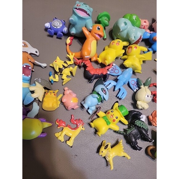 Miniature Pokemon Toys Mini Figures Lot Cake toppers - Picture 9 of 12